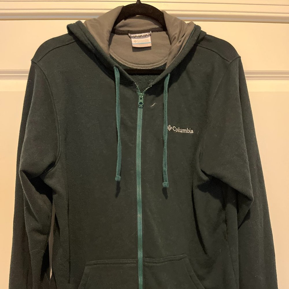 Columbia Zip-up Hoodie, Size M